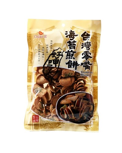 巧益台灣零嘴海苔煎餅 160g
