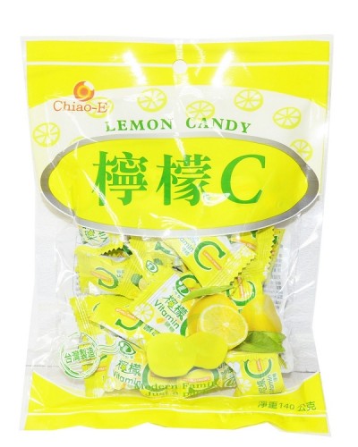 巧益檸檬candy硬糖 140g